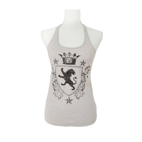 ✨NWOT Women's Express Graphic Racerback Tank✨ - Picture 1 of 7